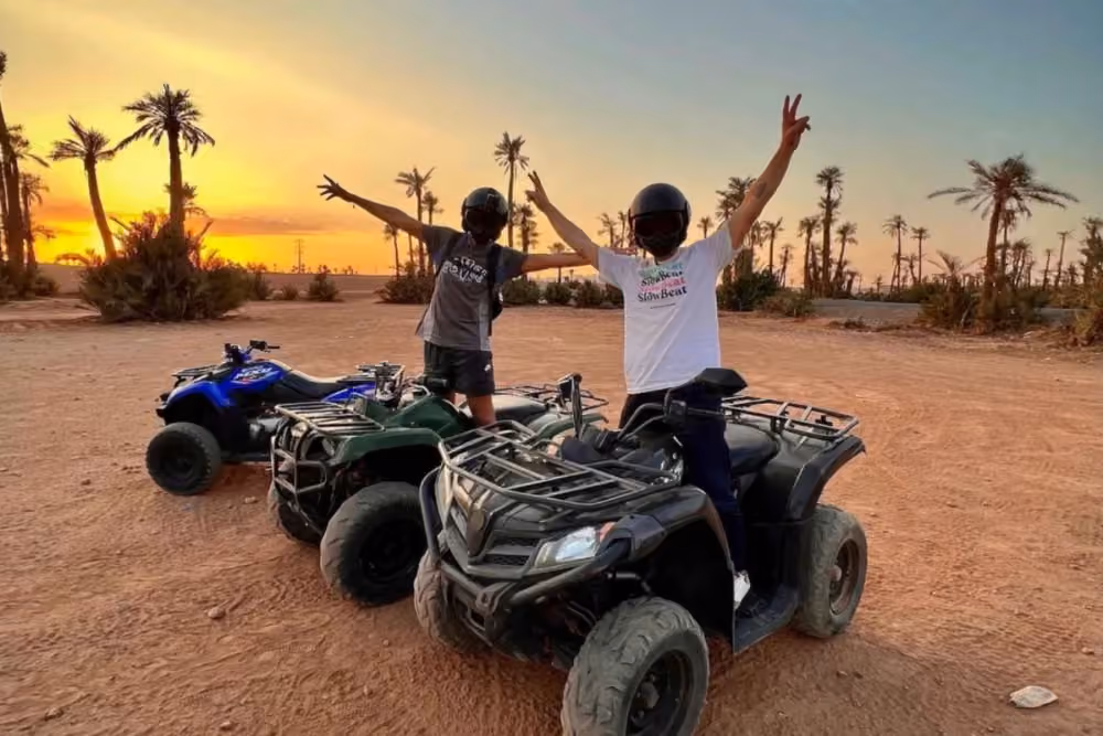 Marrakech Palmeraie Quad Bike Tour for 1 Hour