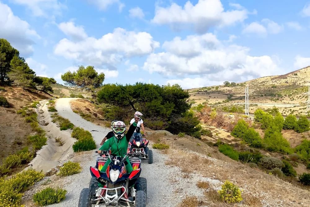 Melloussa Quad Tour Tangier, Beach Circuit 2h30 or Forest Circuit 1–2h